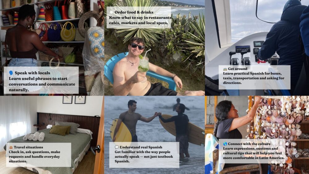 30 days travel spanish challenge