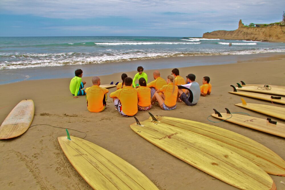 Spanish and Surf Camp Retreat